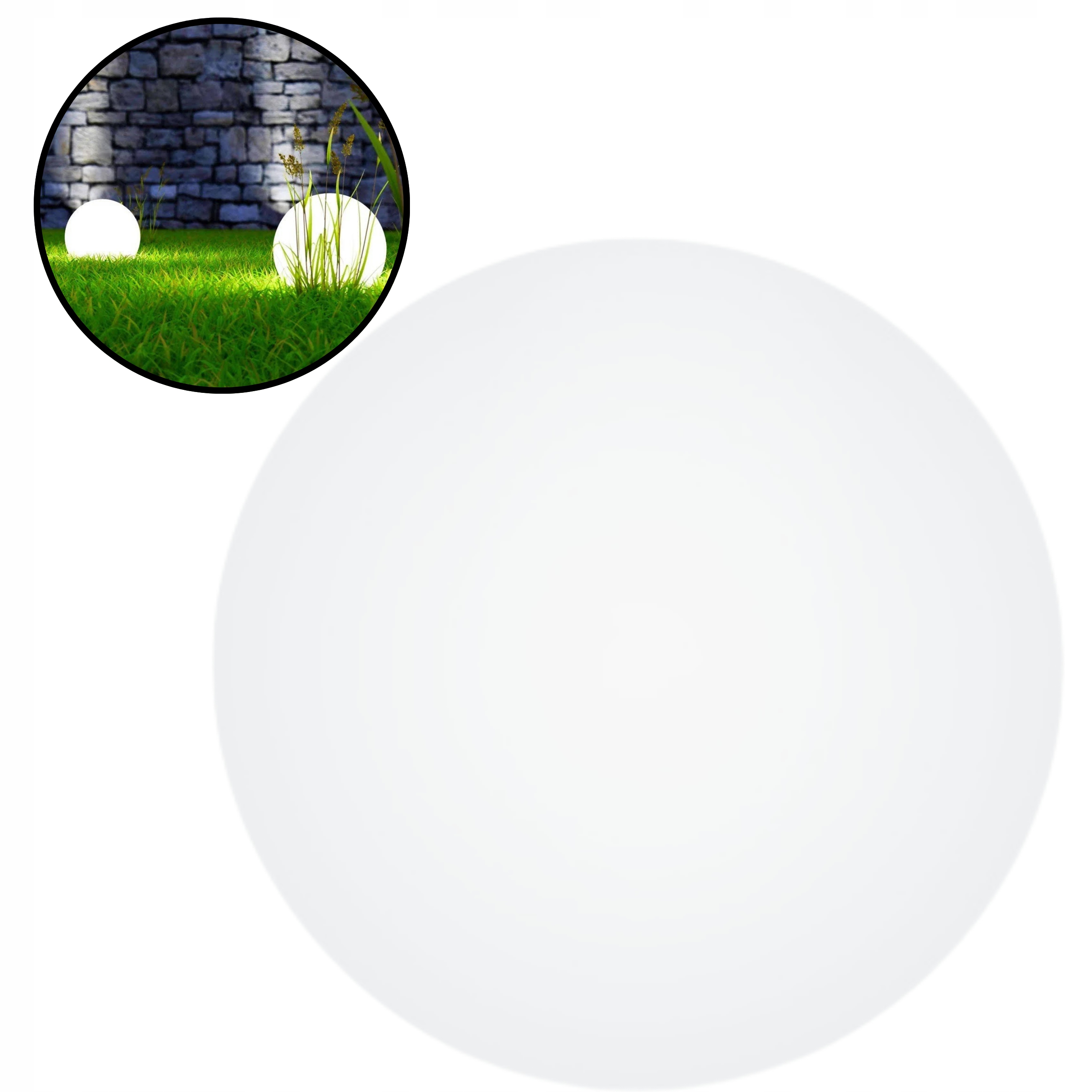 Okrúhla osvetľovacia tyč Global Led E27 30 cm biela
